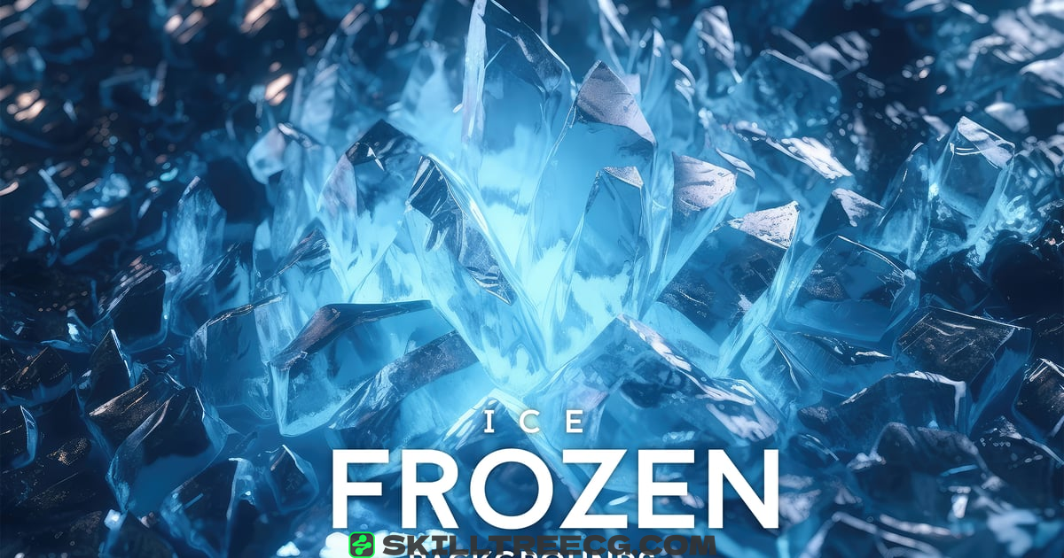 Frozen ice Backgrounds - Textures（249871）-技能树
